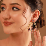 Gota Patti Gulshan Baaliyan Earrings