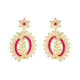 Gota Patti Guldaasta Earrings