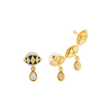 Gota Patti Noor Cuff Earrings