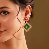 Gota Patti Rang Mahal Earrings