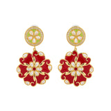 Gota Patti Gulphool Earrings