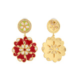 Gota Patti Gulphool Earrings