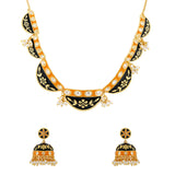 Gota Patti Jaipuri Shringar Necklace  Set