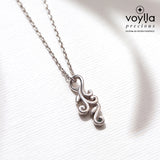 Vines Liana Loop Sterling Silver Pendant