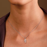 Vines Liana Loop Sterling Silver Pendant