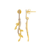 Vines Twine Whisper Sterling Silver Earrings