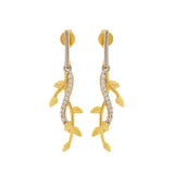 Vines Twine Whisper Sterling Silver Earrings