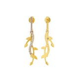 Vines Twine Whisper Sterling Silver Earrings