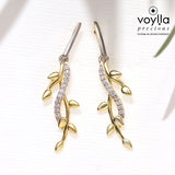 Vines Twine Whisper Sterling Silver Earrings