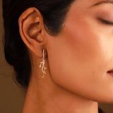 Vines Twine Whisper Sterling Silver Earrings