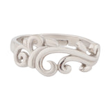 Vines Tangle & Bloom Sterling Silver Ring