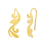 Vines Ethereal Tendrils Sterling Silver Earrings