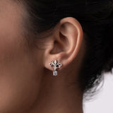 Cave Chronicles Blossom Fresco Stud Earrings