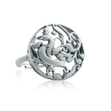 Cave Chronicles Peacock Reverie Ring