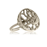 Cave Chronicles 925 Sterling Silver Peacock Reverie Ring