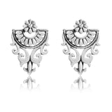 Cave Chronicles Floral Arch Stud Earrings