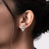 Cave Chronicles Floral Arch Stud Earrings