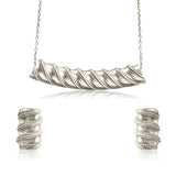 Cave Chronicles 925 Sterling Silver Sunlit Cave Coller Necklace