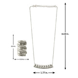 Cave Chronicles 925 Sterling Silver Sunlit Cave Coller Necklace