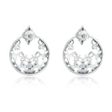 Cave Chronicles Bloom Etching Earrings