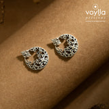 Cave Chronicles Bloom Etching Earrings