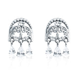 Cave Chronicles Petal Fresco Stud Earrings