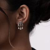Cave Chronicles Petal Fresco Stud Earrings