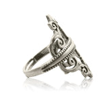 Cave Chronicles 925 Sterling Silver Divine Essence Line Ring