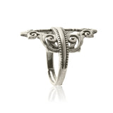 Cave Chronicles 925 Sterling Silver Divine Essence Line Ring
