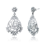 Cave Chronicles Peacock Reverie Dangle Earrings