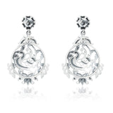 Cave Chronicles Peacock Reverie Dangle Earrings