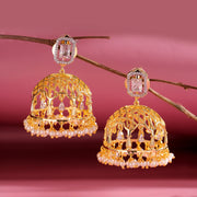Shahi Dwar Maharani Sa Jhumka Earrings