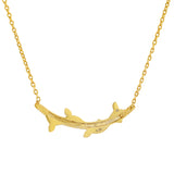 Vines Serpent Sterling Silver Pendant