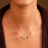 Vines Serpent Sterling Silver Pendant