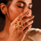 Navratan Divine Statement Ring