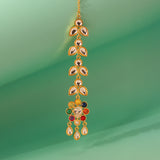 Navratan Aurora Drops Maang Tikka