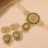 Queens of Rajasthan Kundanika Choker Necklace Set