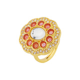 Queens of Rajasthan Swarni Statement Ring