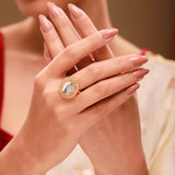 Queens of Rajasthan Rooh-E-Rani Statement Ring