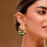 Queens of Rajasthan Kanvi Waterfall Drop Earrings