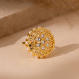 Queens of Rajasthan Mehraa Statement Ring