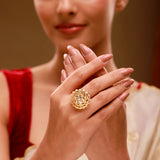 Queens of Rajasthan Mehraa Statement Ring