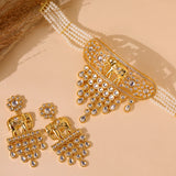 Queens of Rajasthan Rajika Choker Necklace Set