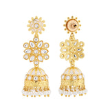 Queens of Rajasthan Tiora Jhumka Earrings
