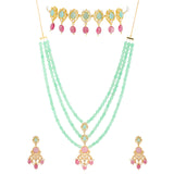 Queens of Rajasthan Siaara Two Layer Necklace Set Combo