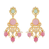 Queens of Rajasthan Siaara Two Layer Necklace Set Combo