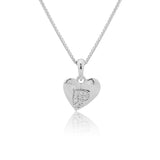 Valentine’s Day Crystal Whisper Heart Pendant