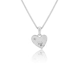 Valentine’s Day Crystal Whisper Heart Pendant