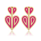 Valentine’s Day  Pop Heart Bold Earrings