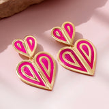 Valentine’s Day  Pop Heart Bold Earrings